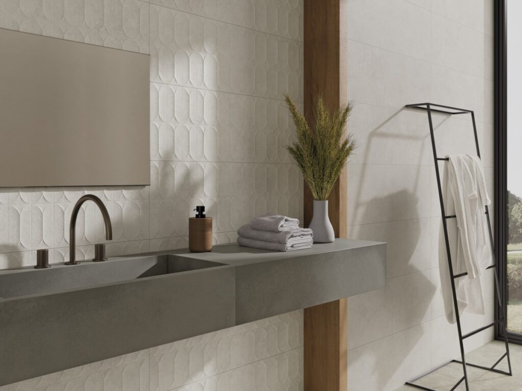 Ambiance de la collection Arbia Orna — décor mural Cristacer