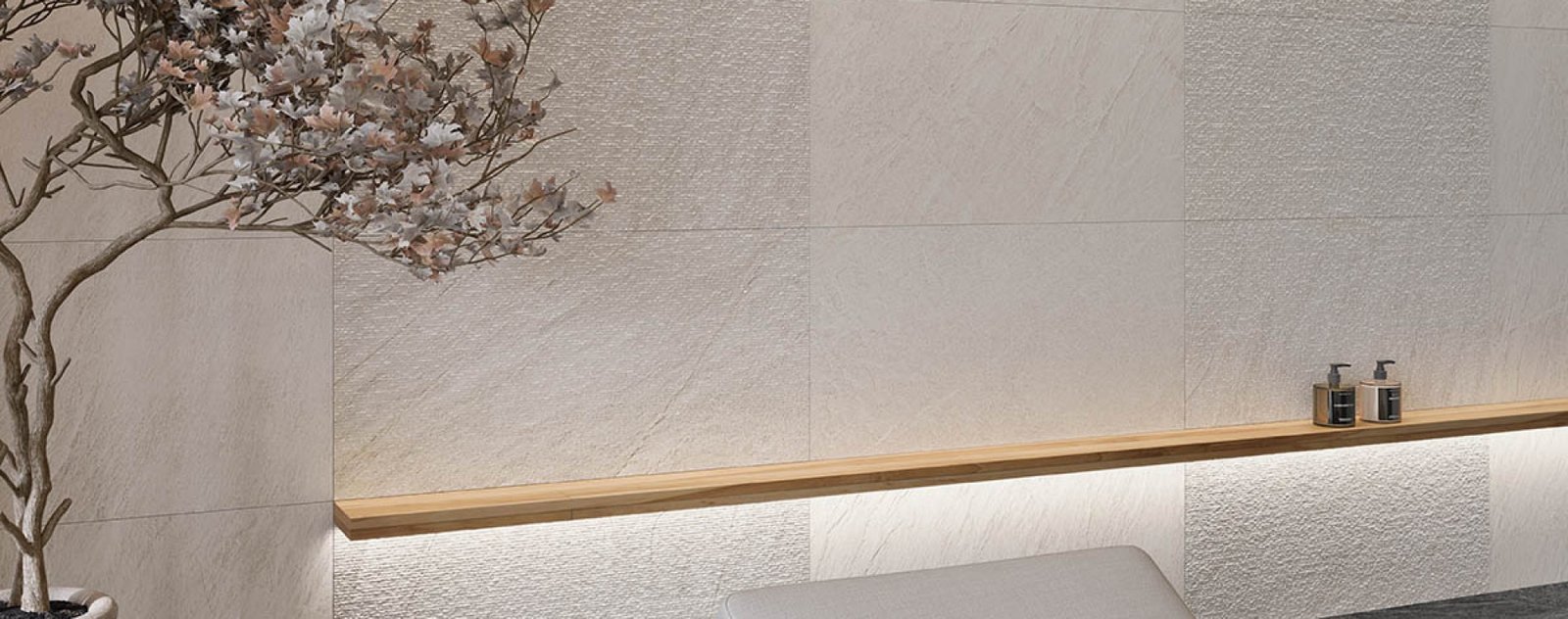 Ambiance Ardena — Détail — White, Graphite
