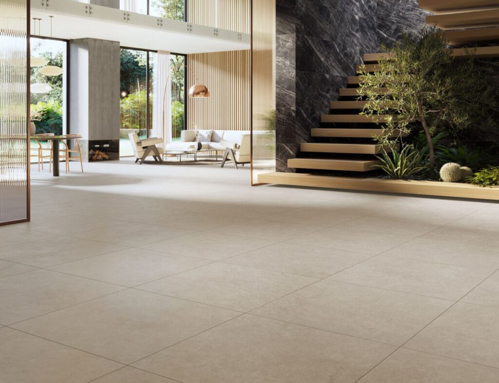 Ambiance de la collection Marches Blent — finition arrondie ou avec onglet Cristacer