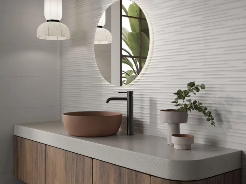 Ambiance Blancos WB 30x90 — Salle de bains — White