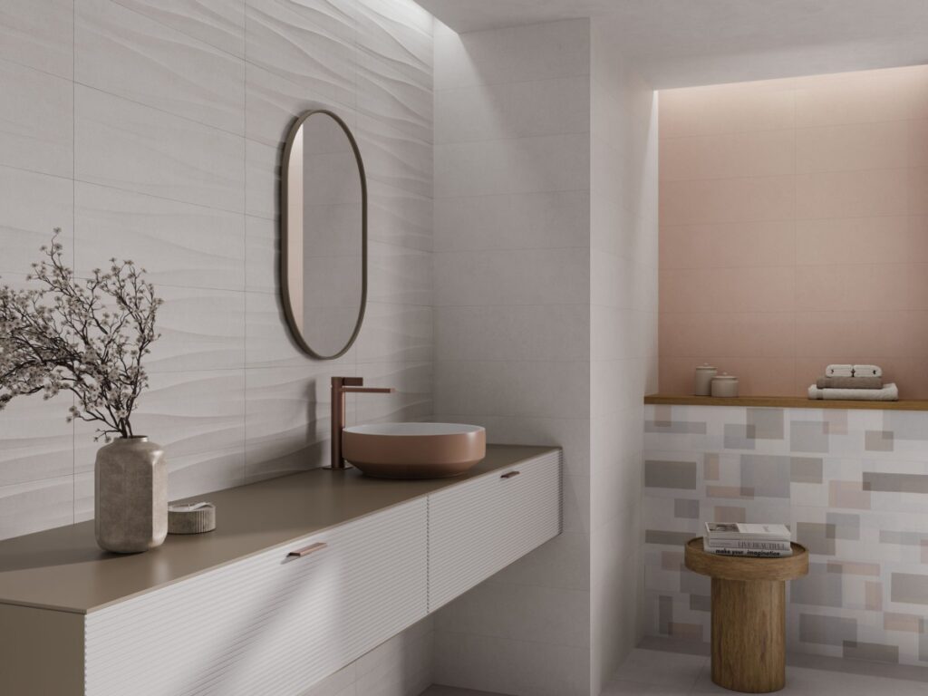 Ambiance de la collection Harden Rb — revêtement mural Cristacer