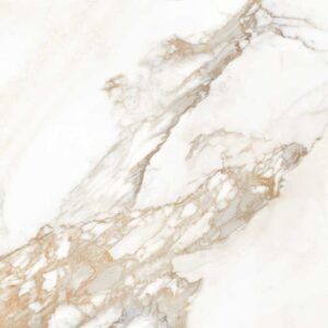 Calacatta Gold — grès cérame effet marbre Cristacer — Gold · 60×60 · Mat