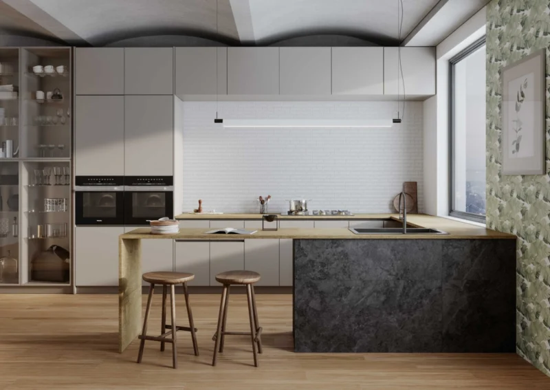 Ambiance Blancos WB 30x90 — Cuisine — White