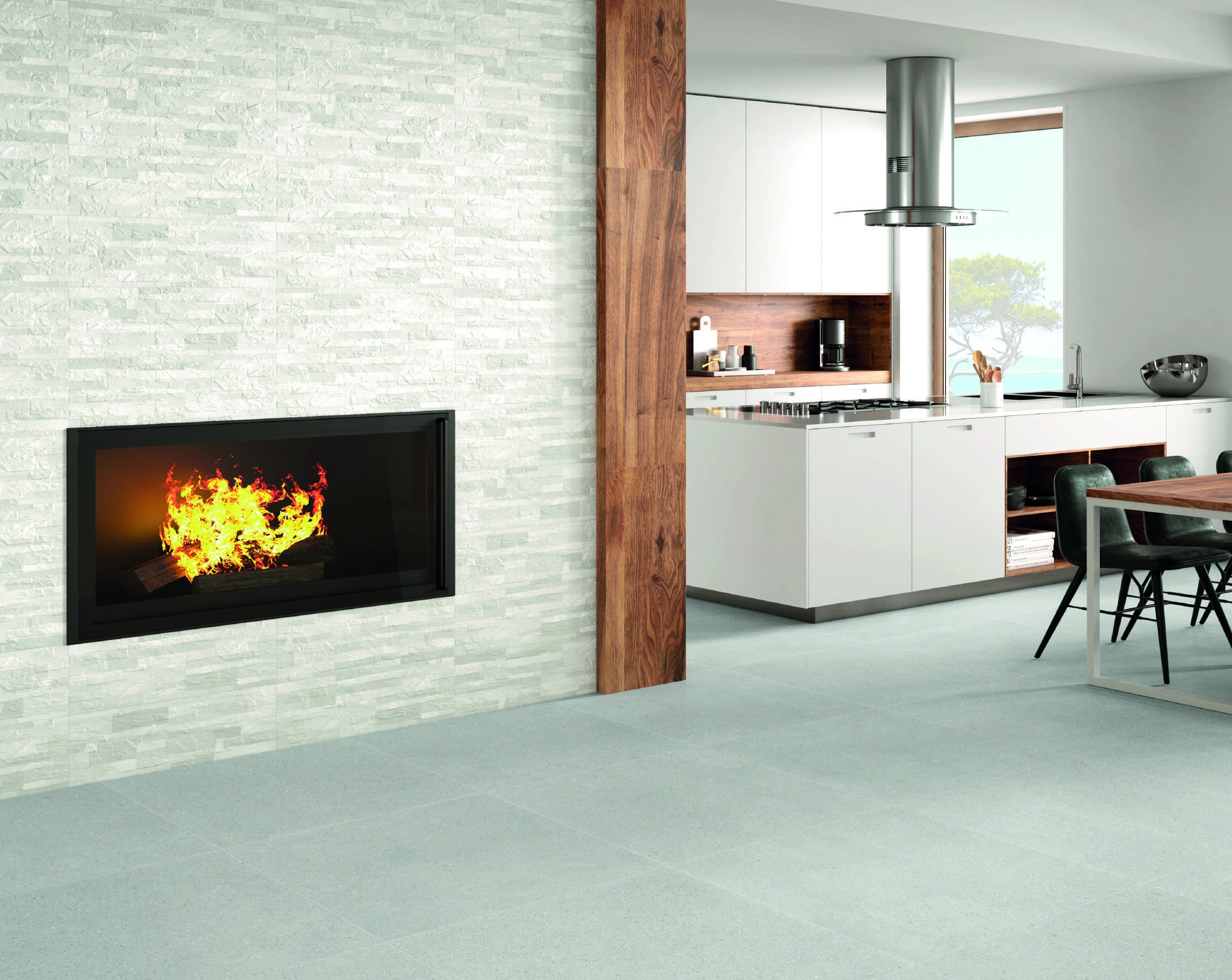 Ambiance de la collection Dicot — carrelage