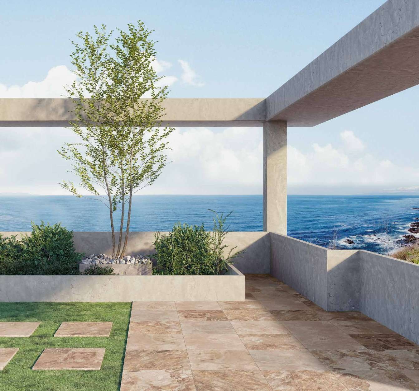 Ambiance de la collection Moreda — dalles 20 mm