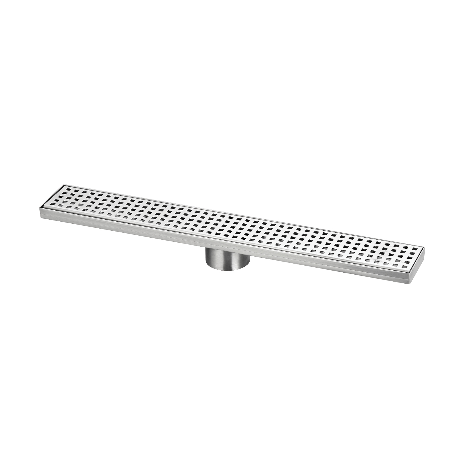 Caniveau de douche en acier inoxydable 70 x 9 cm — RUBICER