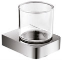 Porte-verre Status — chromé — RUBICER