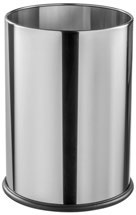 Corbeille cylindrique 9 L — inox — RUBICER