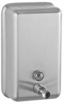 Distributeur de savon liquide 0,5 L — inox — RUBICER