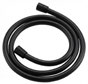 Flexible PVC Smooth 1,50 m pour douche — noir mat — RUBICER