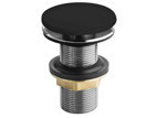 Bonde de lavabo à capot céramique — anthracite mat — RUBICER