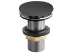Bonde de lavabo à capot céramique — gris mat — RUBICER