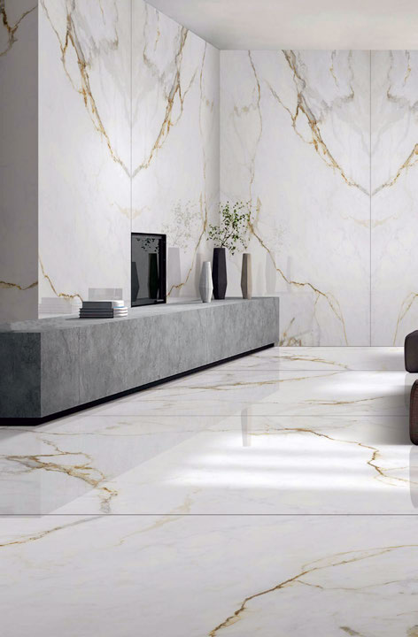 Ambiance fabricant — Apollo White — grande plaque Rubicer