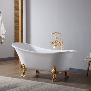 Bain de Charme en Acrylique Blanc — RUBICER