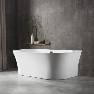 Baignoire éternelle en acrylique blanc brillant — RUBICER