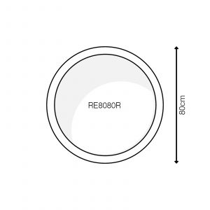 Miroir rond ø80 cm — RUBICER – Image 2