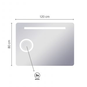 Miroir Zoom 120x80cm — RUBICER – Image 2