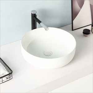 Lavabo rond en céramique - RS607 — RUBICER