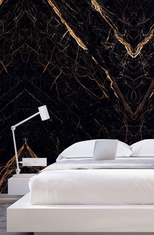 Ambiance fabricant — Magma Black — grande plaque Rubicer
