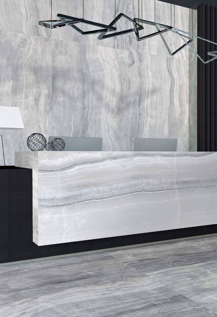 Ambiance fabricant — Onyx — grande plaque Rubicer