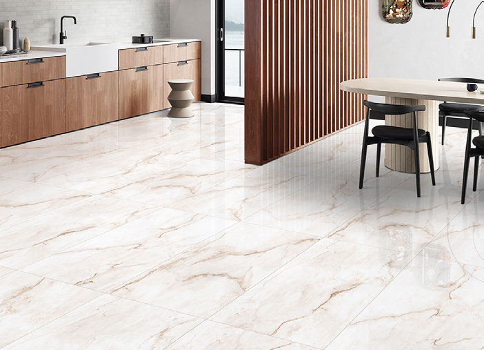 Ambiance fabricant — Calcutta Cooper — carrelage Rubicer