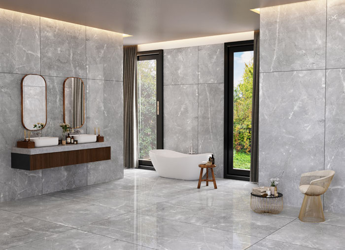 Ambiance fabricant — Stone C. Grey — carrelage Rubicer