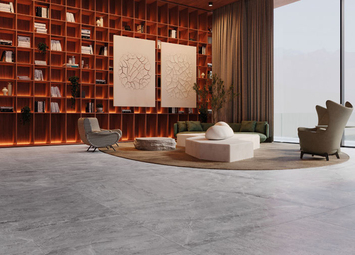 Ambiance fabricant — Gray Marble — carrelage Rubicer