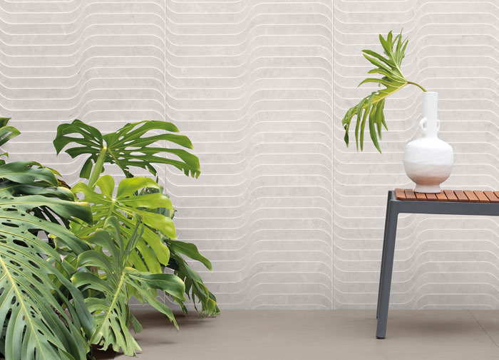 Ambiance fabricant — Moonlight Off-White Stream — carrelage Rubicer