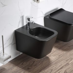 Bidet suspendu Élégant noir — RUBICER