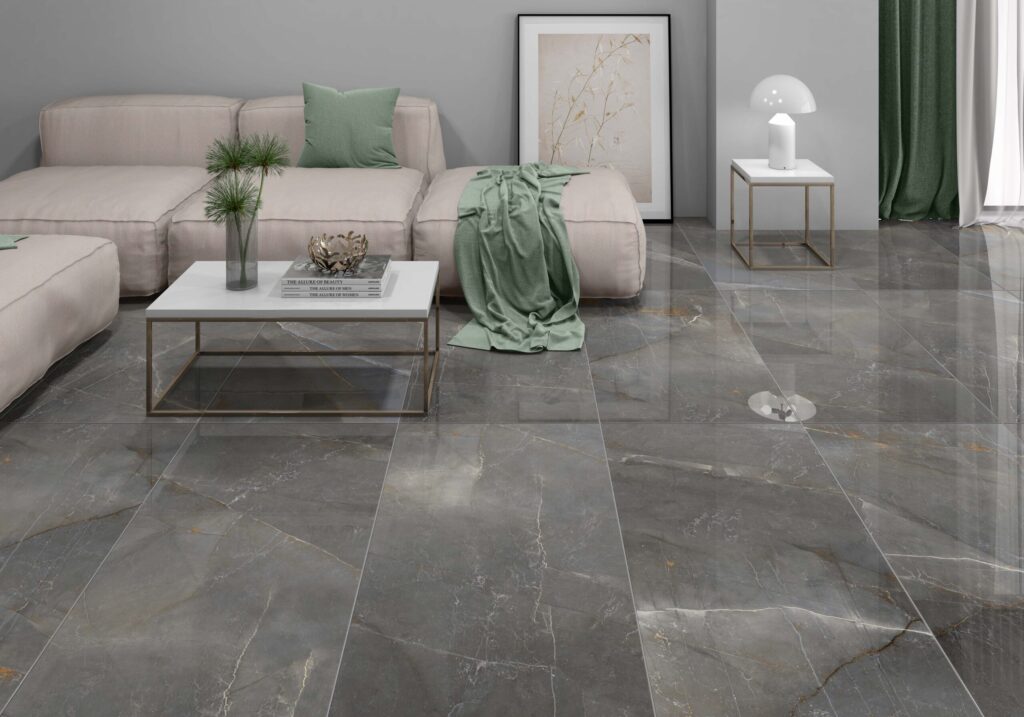Ambiance de la collection Sextantis — grès cérame Villa Ceramica