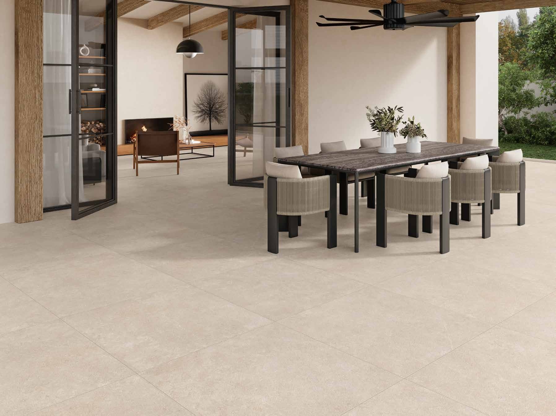 Ambiance de la collection Zarci — dalles 20 mm